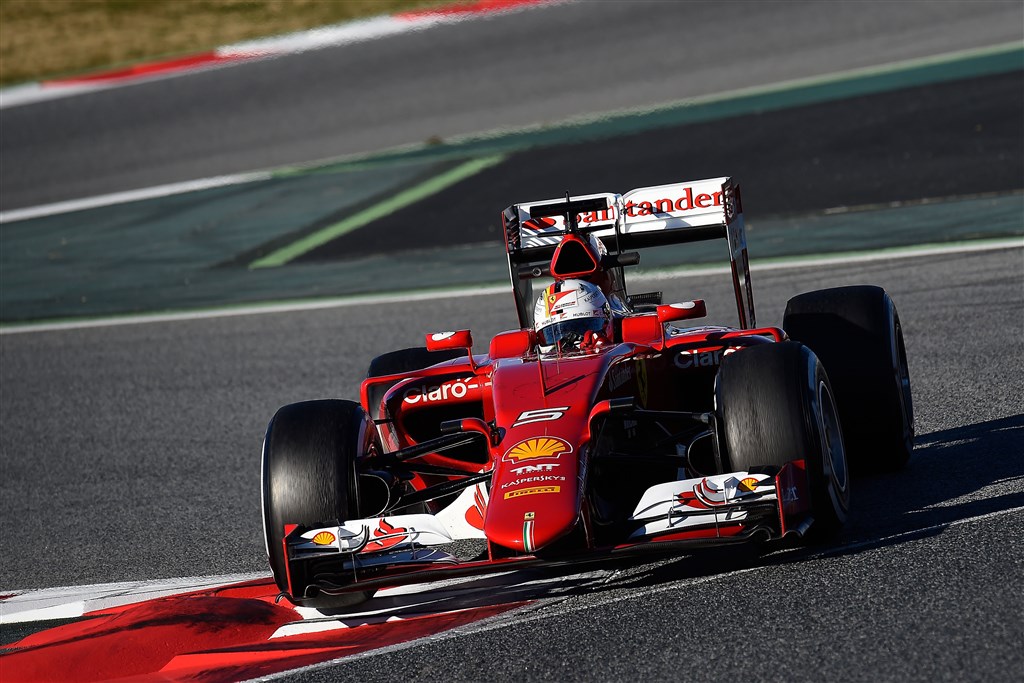 Vettel vandt i sit andet løb for Ferrari
(Foto: Studio Colombo)